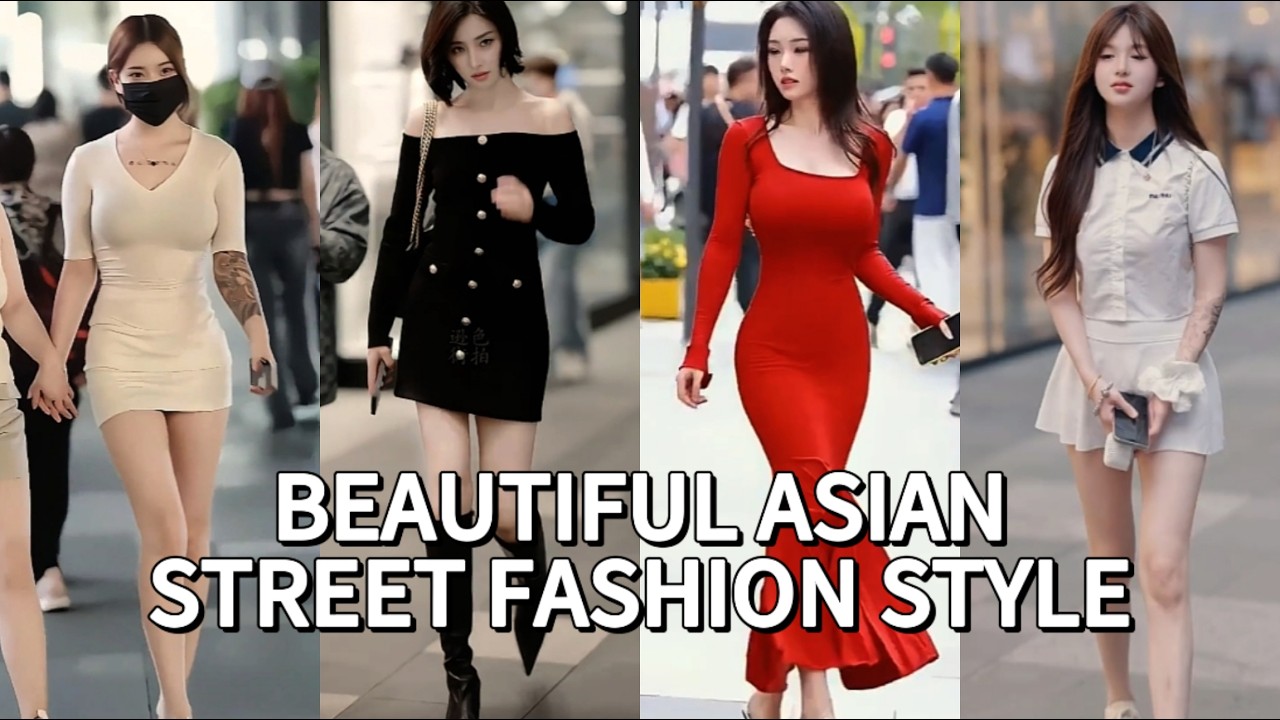 TOP Beautiful Chinese Girl | Chinese Street Fashion eps.14