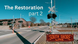 Monon Rail Restoration in Munster and Hammond Indiana Update (Early 2024)