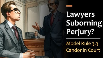 Advocaat die meineed omkoopt - Modelregel 3.3(b)