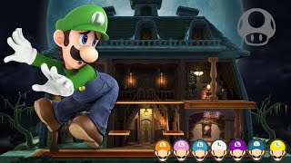 Smash Ultimate  Victory Poses all Skins  09 Luigi