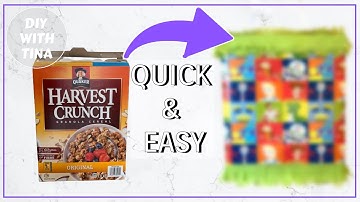 🪅DIY QUICKEST AND EASIEST PINATA OUT OF CEREAL BOX (WITH LITTLE EFFORT) [2021]