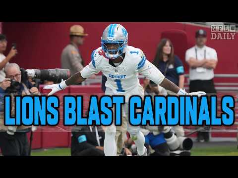 Lions vs. Cardinals Week 5 Recap | NFL Daily