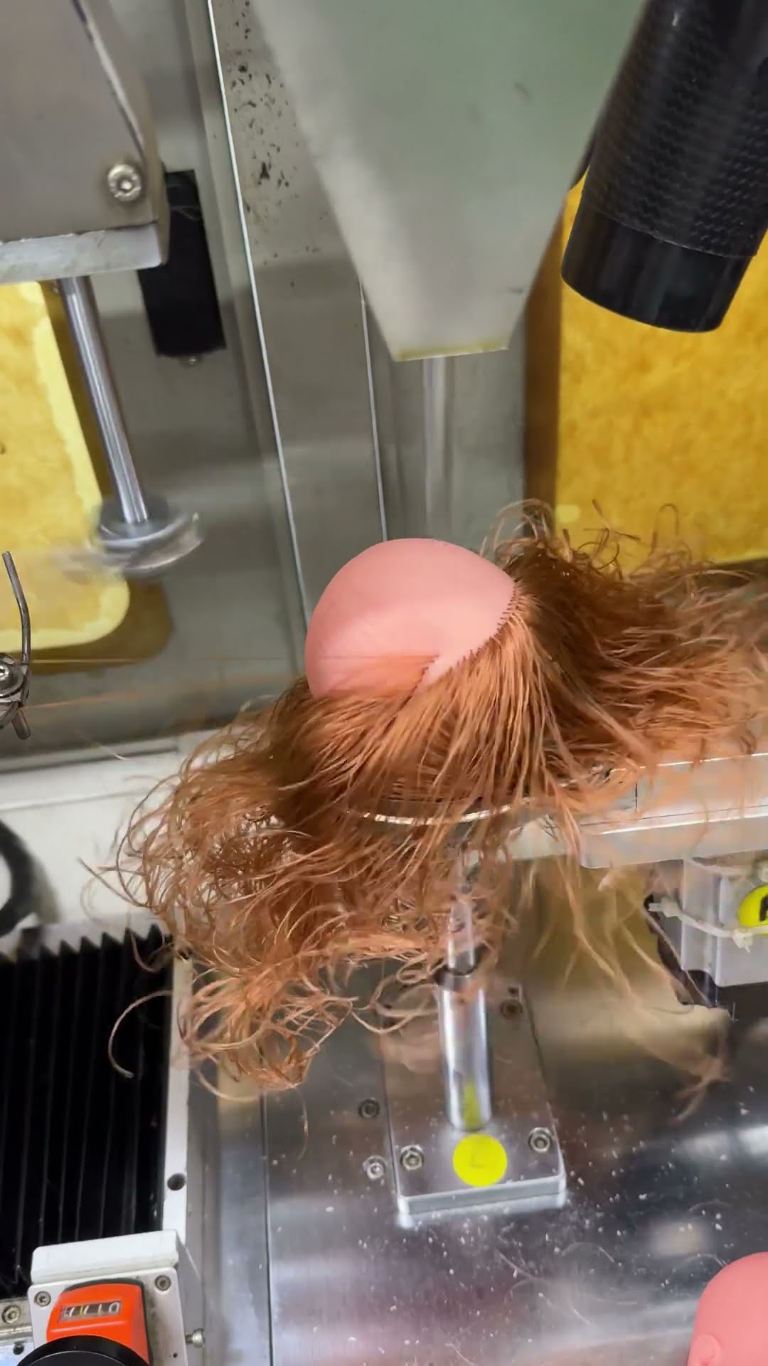 Satisfying Sewing Of Doll Hair || ViralHog