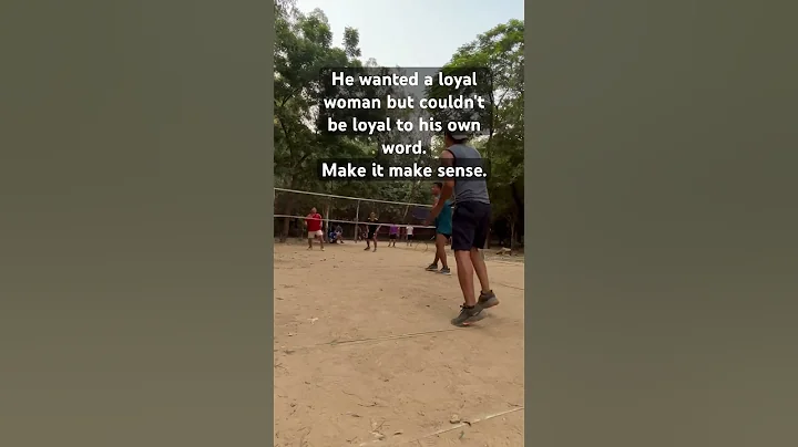 But he could not be loyal to his own word