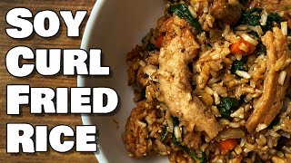How I make Fried Rice in 35 Minutes using Butler Soy Curls!