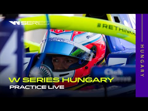W Series Hungary | Practice LIVESTREAM
