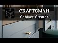 Craftsman Cabinet Creator - Blender Add-on Announcement