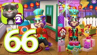 My Talking Tom 2 - Tom's party - Walkthrough Gameplay Ep 66 HD (iOS Android)