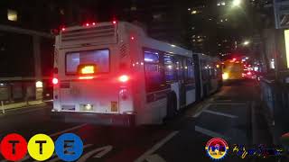 MTA NYC Bus: Some Quick M101, M102 & M103 Bus Action @ 3rd Avenue & East 60th Street