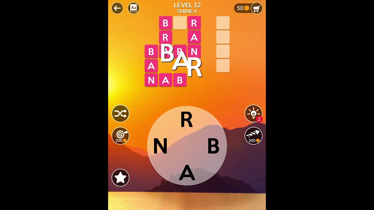 Wordscapes Level 12 Shine 4