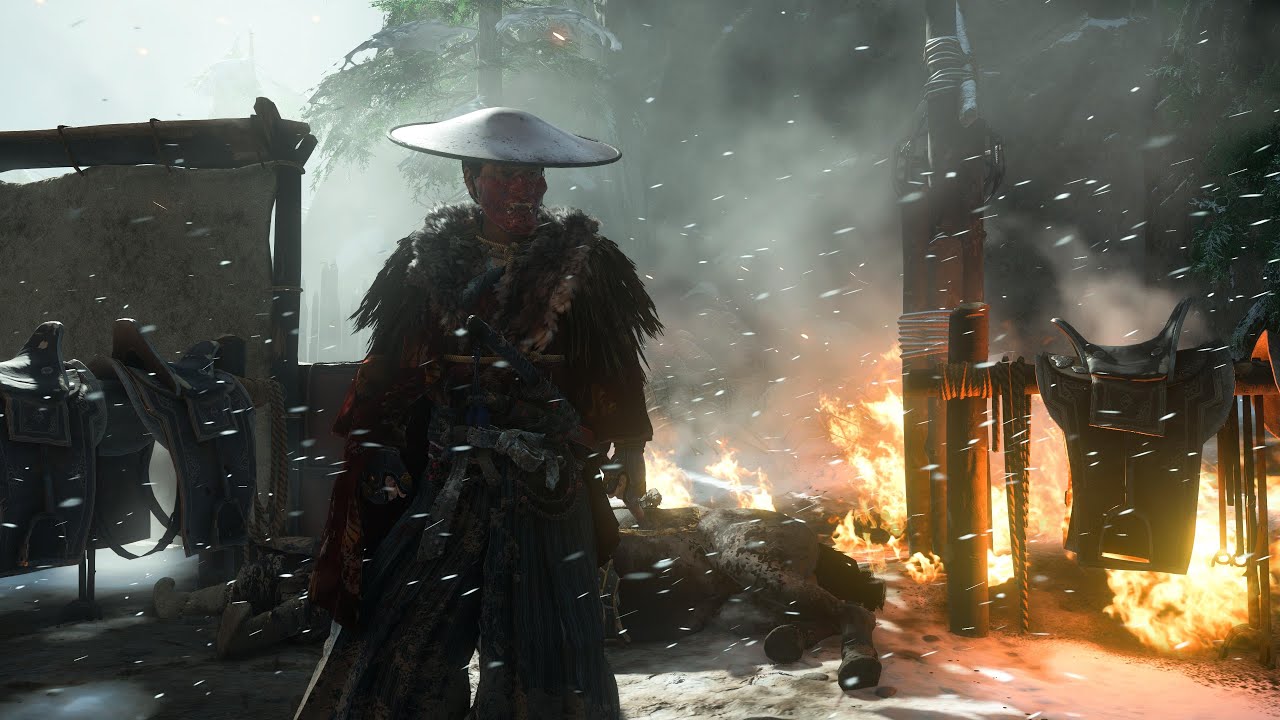 Ghost of Tsushima - The Crimson Ronin - Flawless Combat & Stealth [PS5 60fps]