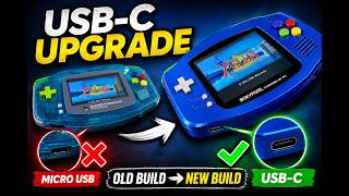 I Rebuilt My Retro Handheld in PREMIUM Aluminum (USB-C Mod!)