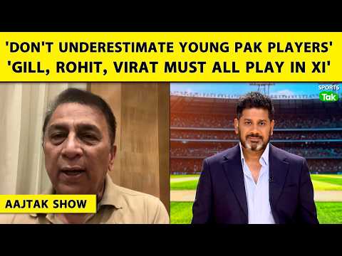 AAJTAK SHOW: GAVASKAR warns TEAM INDIA ahead of ASIAN GAMES GOLD IND VS PAK | SPORTS