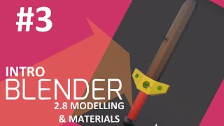 Year 10 Blender 2.8 Intro Part 3 - Materials and Modelling