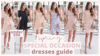 SPRING SPECIAL OCCASION DRESS GUIDE 2021 🌸 Wedding Guest Dresses, Bridal/Baby Shower, Easter + MORE!