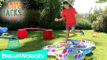 DIY Backyard Obstacle Course | LIFE HACKS FOR KIDS