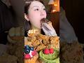 Fried Chicken & Dessert ASMR 🤤#shorts #food