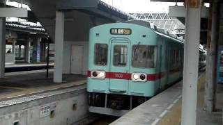 西鉄5000形5033F 普通西鉄福岡(天神)行 西鉄二日市駅発車