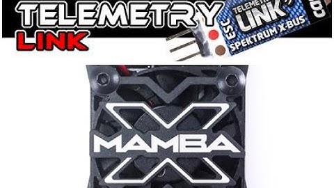 Castle Mamba X Telemetry Setup for Futaba Radio