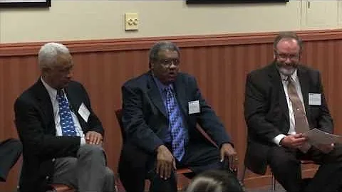 Sweatt family panel with author Gary Lavergne
