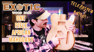Does Exotic Wood Zone Have The Goods? (Telecaster Unboxing)