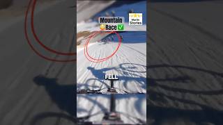 1000th to 1st Mountain Ice Race🤯 #mountainbike #iceracing #viral #shorts #racing