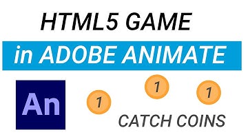 HTML5 GAME in ADOBE ANIMATE CC 2021 - ANIMATE and JAVASCRIPT TUTORIAL