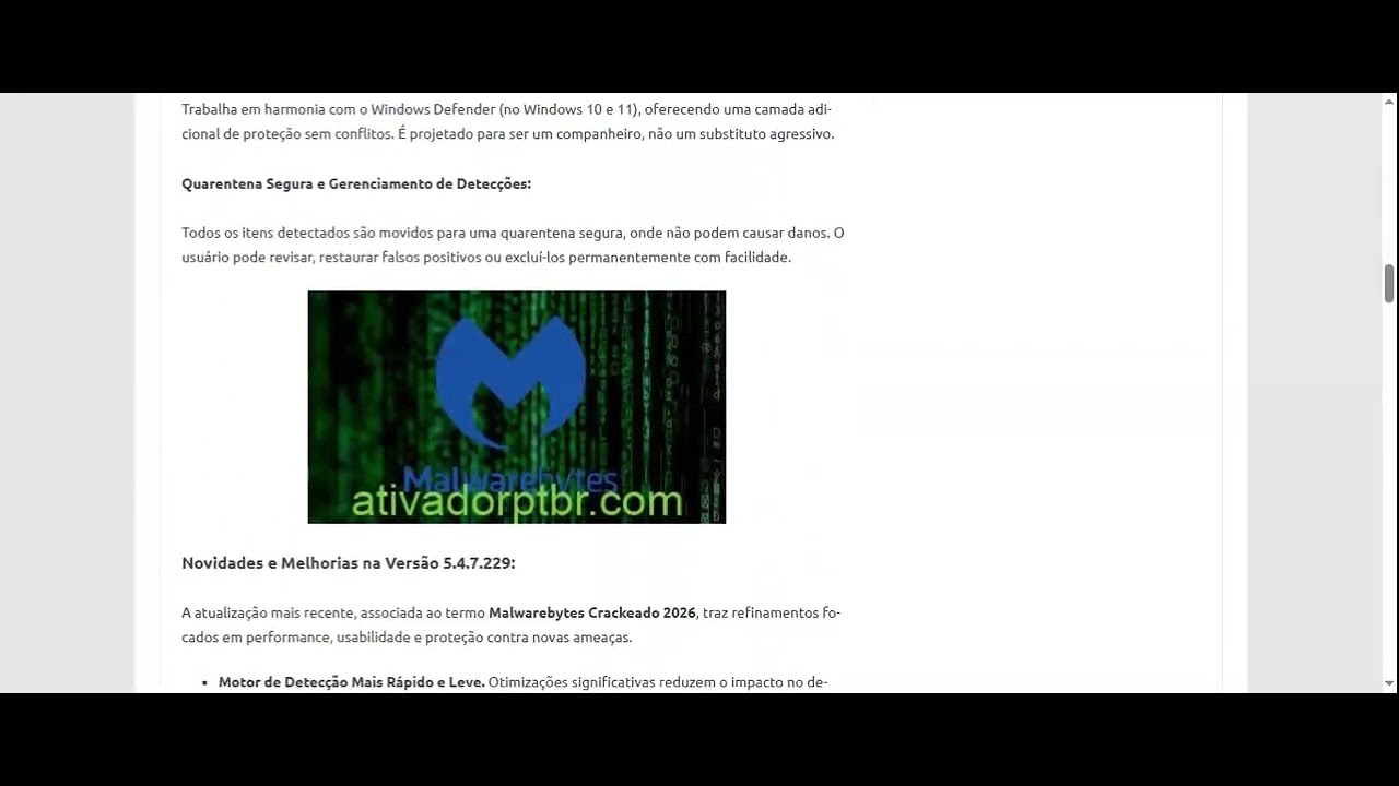 Malwarebytes 5.4.7.229 Ativador + Cave  de Ativação 2026