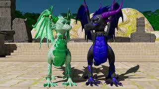 Shadow And Wind Dragon Bond