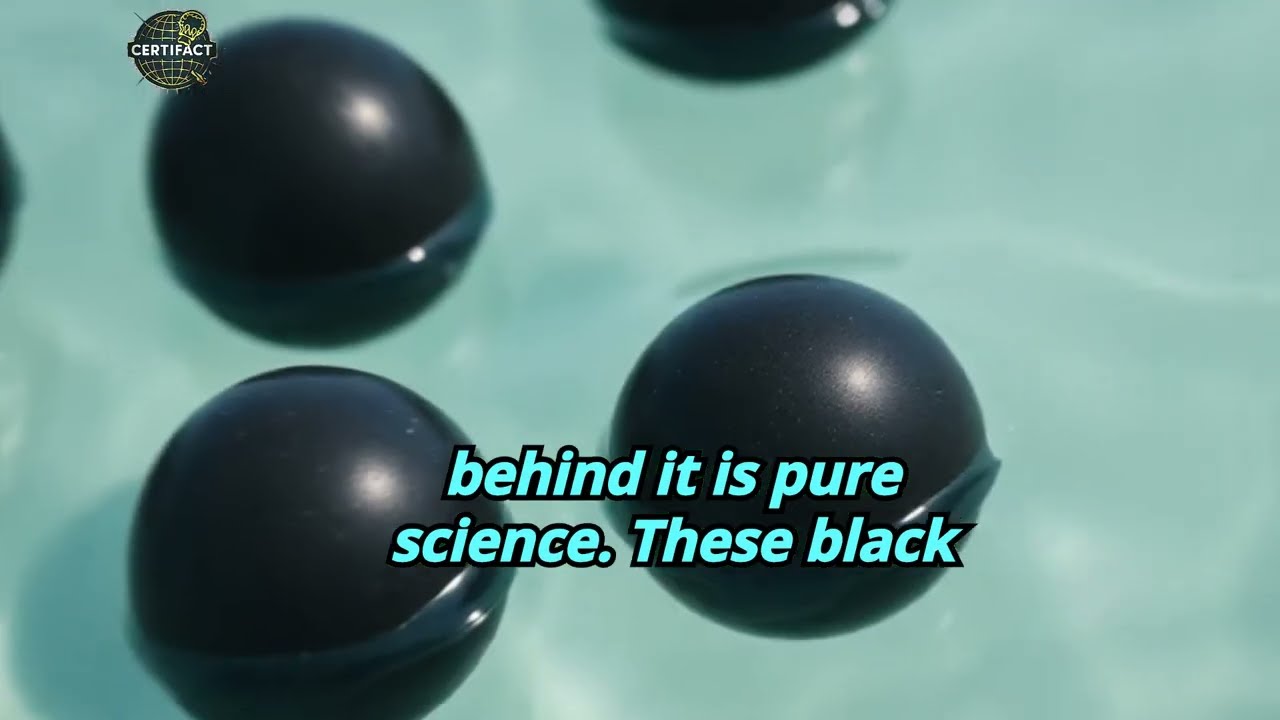 Почему в это водохранилище было выброшено 96 миллионов черных шаров?