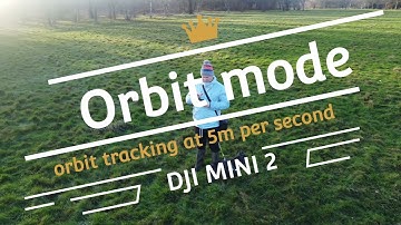 Active track and orbit mode using the litchi app beta DJI MINI 2