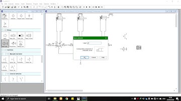 ⚡ Cara membuat rangkaian elektropneumatik Kaskade A+ B+ C+ C- B- A- plus simulasi Fluidsim