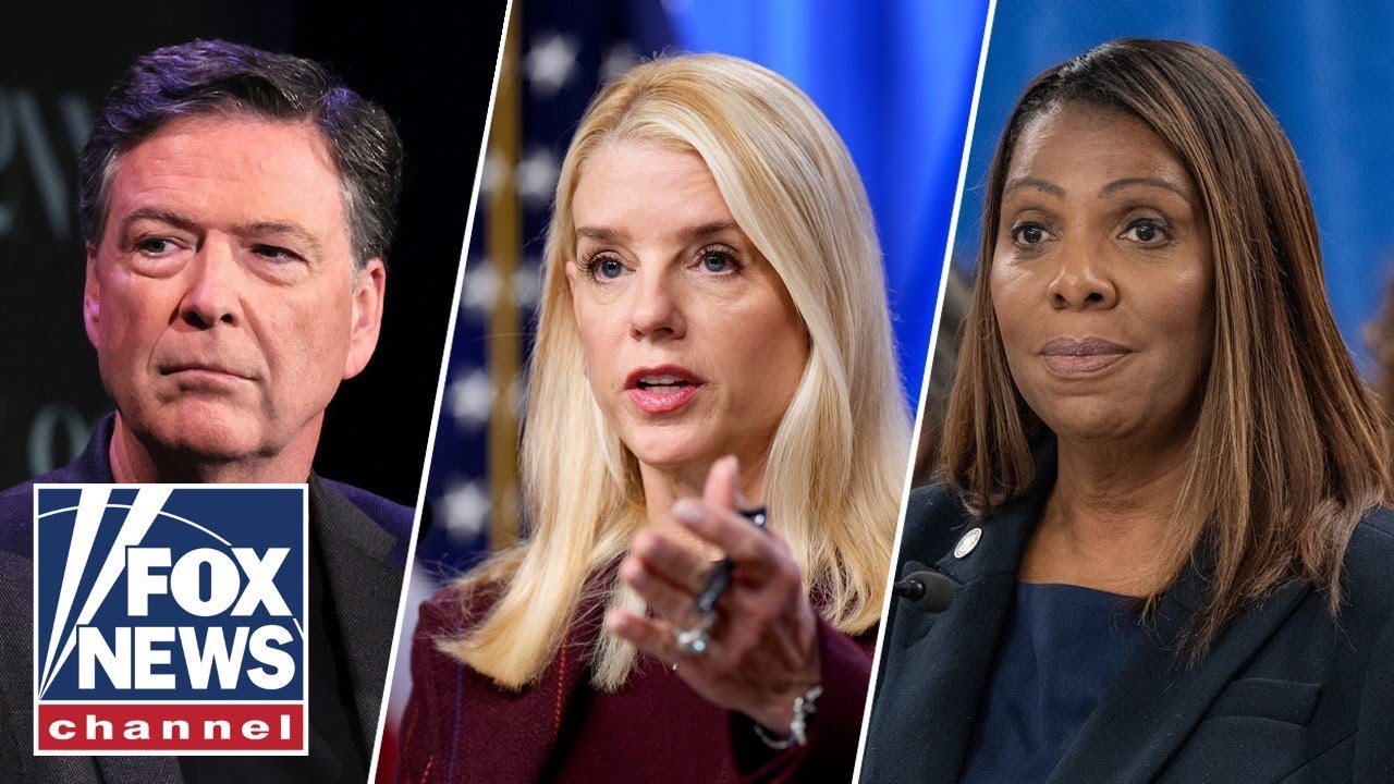 Bondi takes action after judge dismisses Comey, James cases: ‘IMMEDIATE APPEAL’