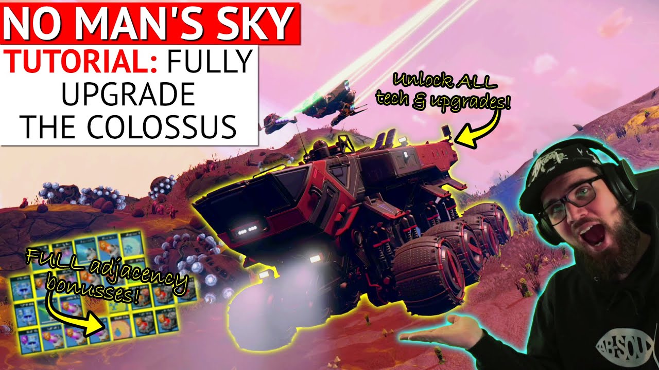 Colossus Exocraft Upgrade Guide | No Man's Sky - YouTube