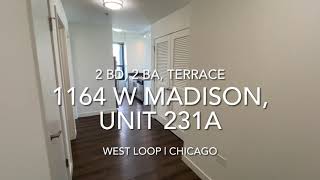 Luxury Apartment For Lease in West Loop - Virtual Tour of 1164 W Madison 231A Chicago IL 60607