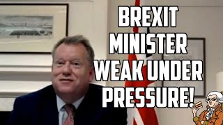 Why Is Brexit Minister Frost Hiding From Scrutiny Over UK/EU Trade Deal