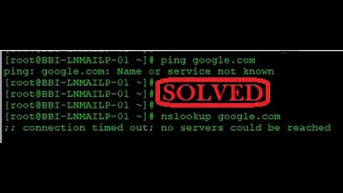 How to resolve issue - ping : google.com: Name or  Service not known #centos #oraclevirtualbox