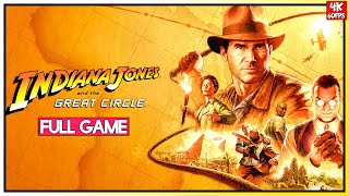 INDIANA JONES AND THE GREAT CIRCLE【FULL GAMEPLAY】WALKTHROUGH | 4K60FPS | ALL MISSION | No Commentary