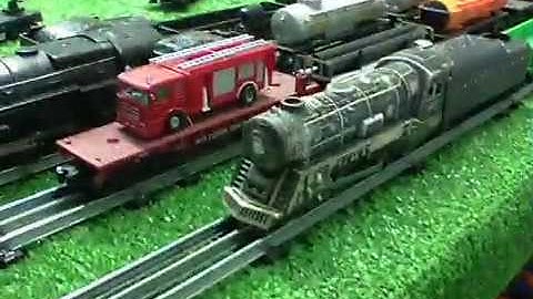 MARX 897 / 6 VOLT MOTOR INSTALLED / L.E.D. HEADLIGHT / 8 LIONEL CARS / SMOOTH & QUIET