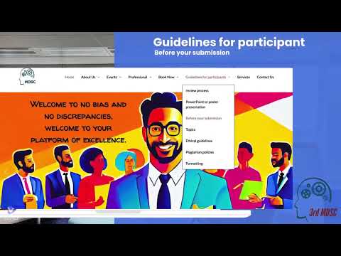 How To Submit Your Scientific Art Or Register To Attend As Audience 3rdMDSC 