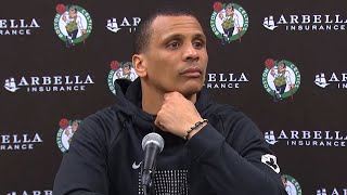 Joe Mazzulla PostGame Interview | Boston Celtics vs Chicago Bulls