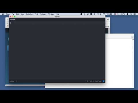 Macintosh Using Python and Writing A Program | University of Michigan | Coursera | for everyone