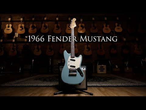 1966 Fender Mustang in Daphne Blue