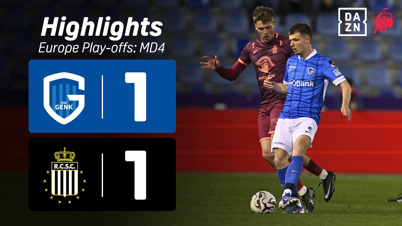 Le KRC Genk arrache un point mérité. ⏱️⚖️ | KRC Genk - Sporting Charleroi