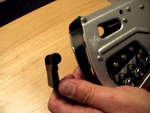 How to replace the ink roller in the Towa GH, GX or Speedy Mark 5 price gun
