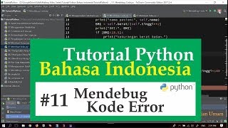 11 Tutorial Python Bahasa Indonesia - Mendebug Kode Error