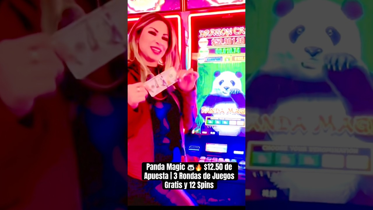 Panda Magic 🐼🔥 $12.50 de Apuesta | 3 Rondas de Juegos Gratis y 12 Spins 