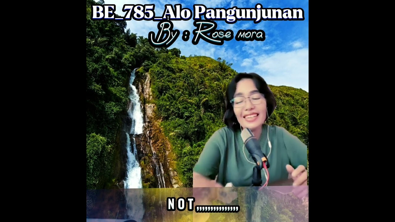 Buku Ende 785 Alo pangunjunan #cover_rose_mora #musikboxgereja