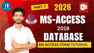 MS Access Form Design Complete Tutorial Hindi Mein
