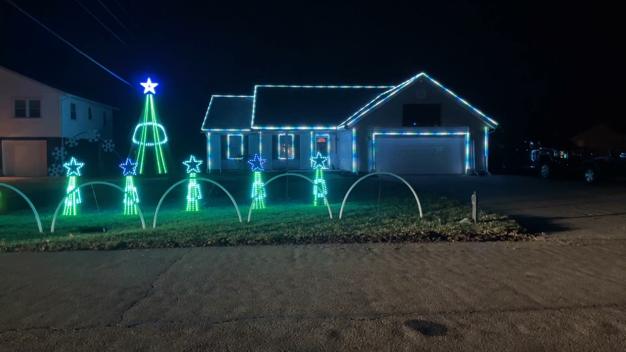 Shawnee Lake Lights 2021 Show YouTube